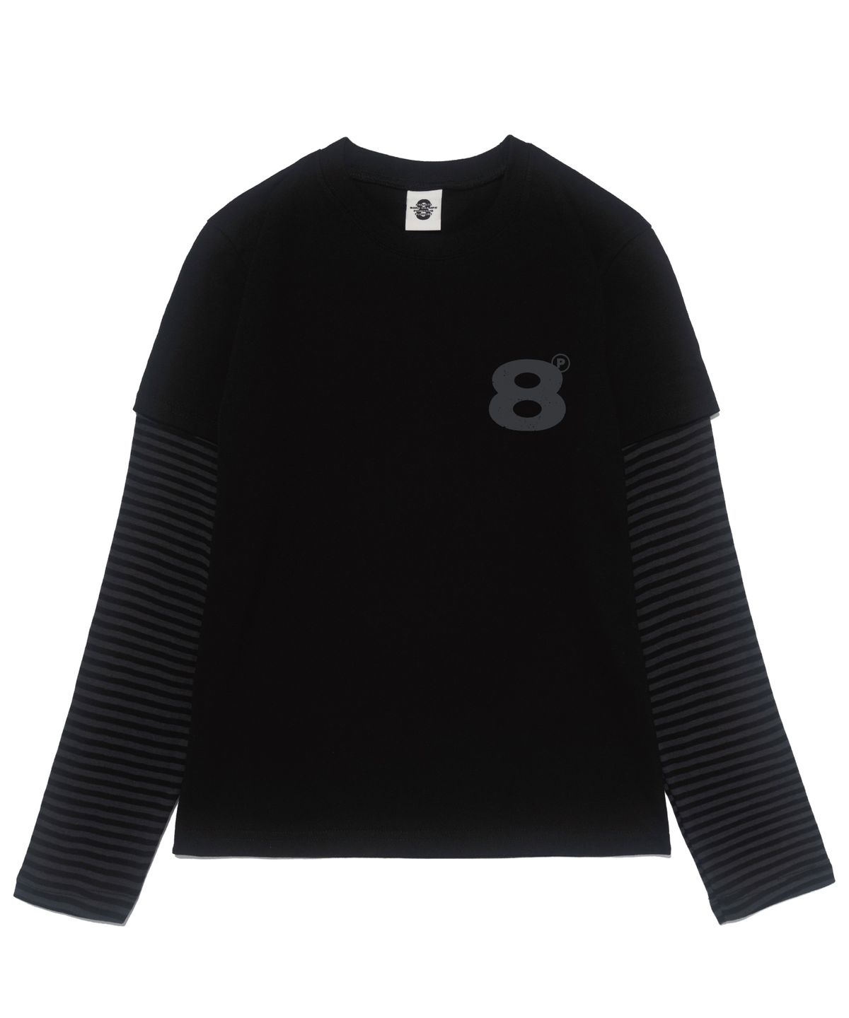 프라임에이트(PRIMATE) BALL 슬림핏 레이어드 롱 슬리브 5 COLORS