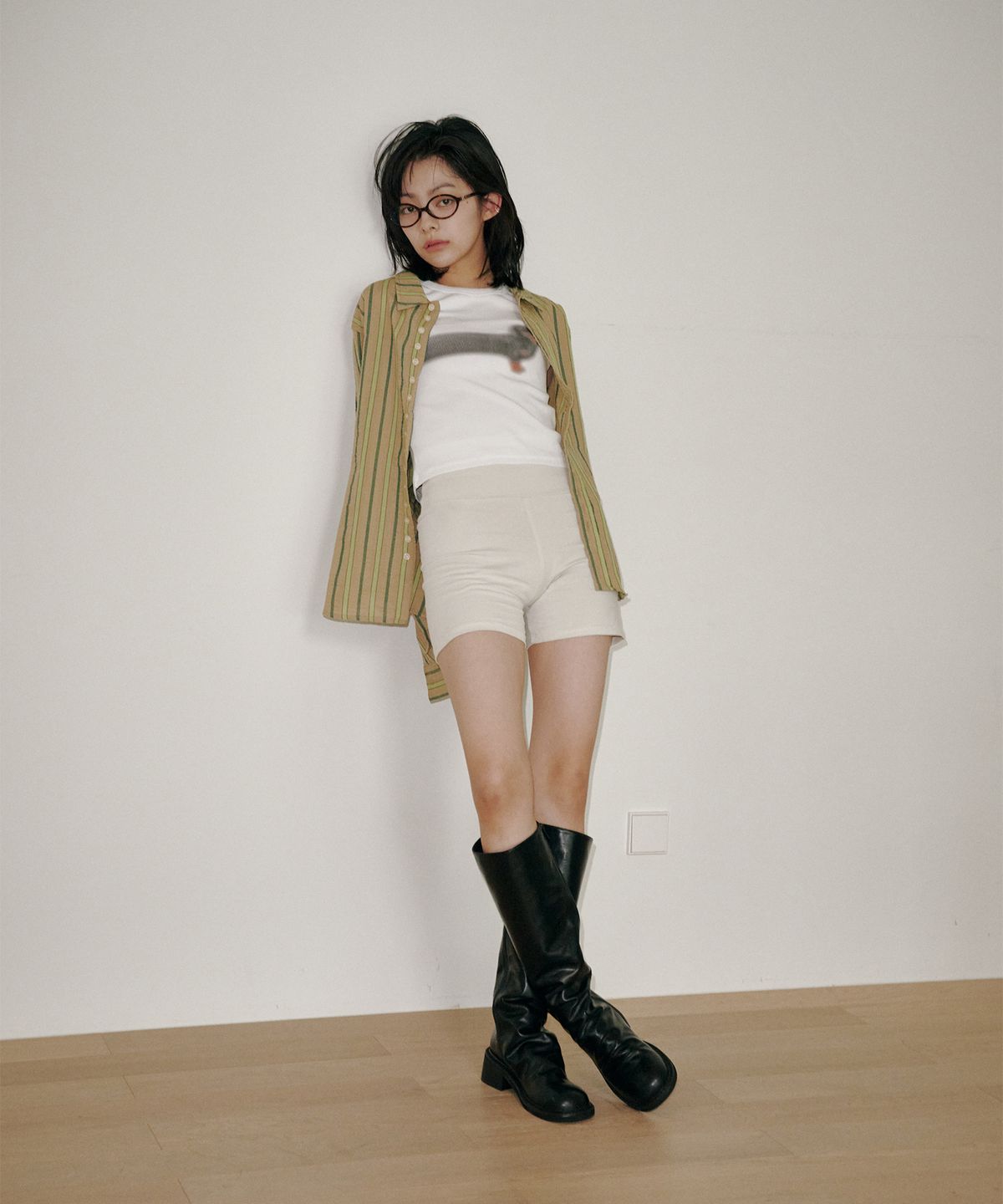 바이아덜스(BYOTHERS) Pollet wrinkle boots