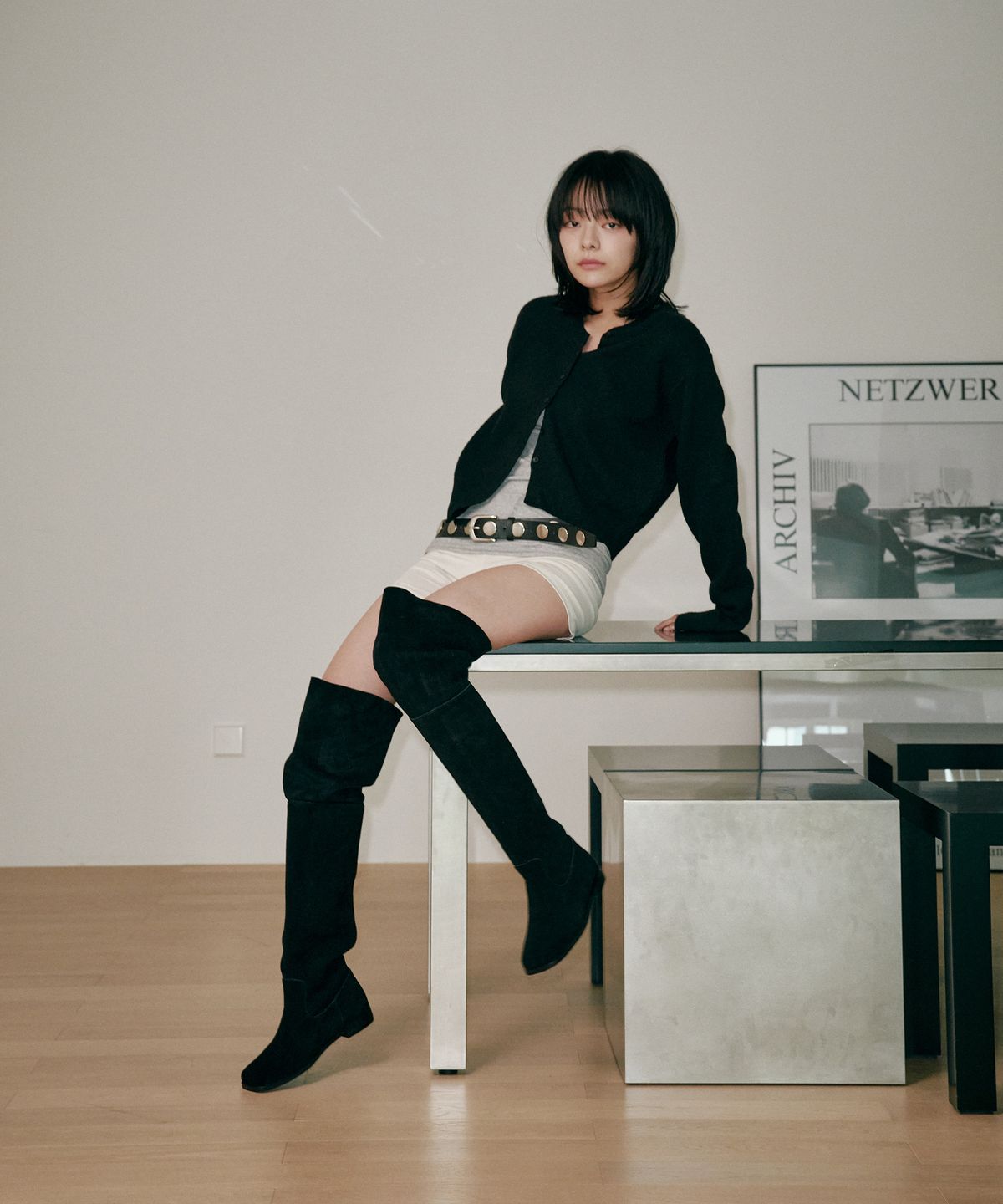 바이아덜스(BYOTHERS) (Leather)Herris two way boots