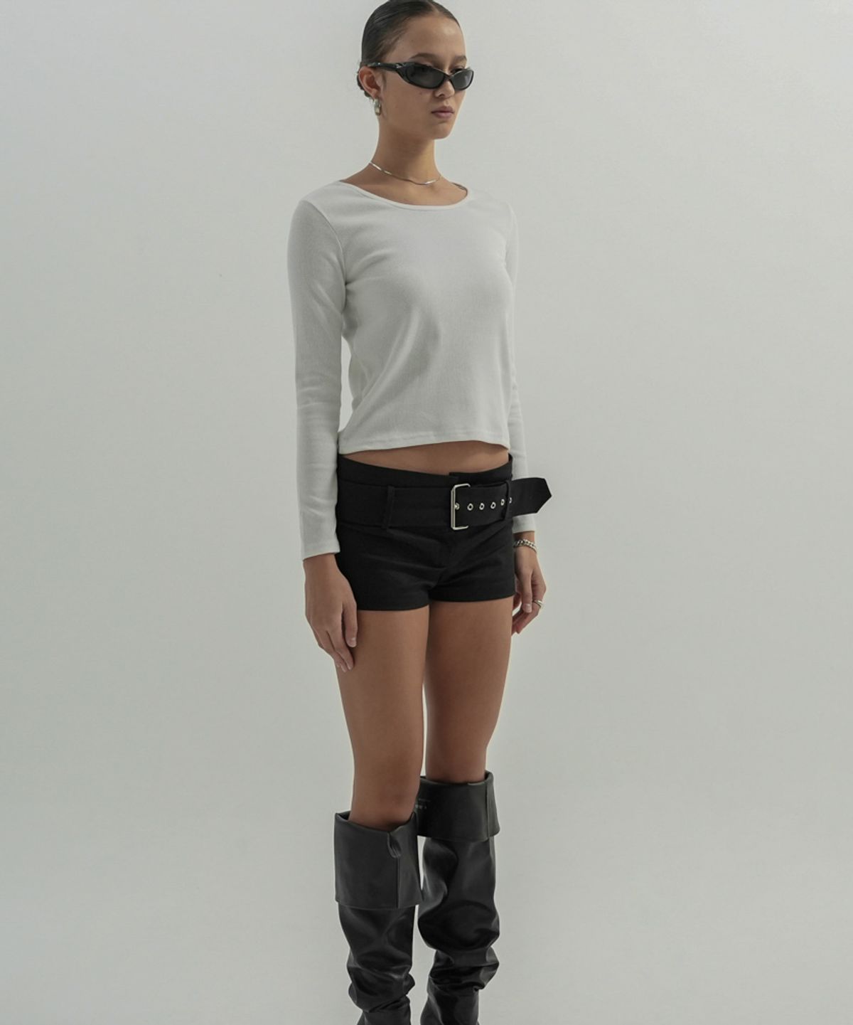 분트(VOONT) Base Layer Long Sleeves (WHITE)