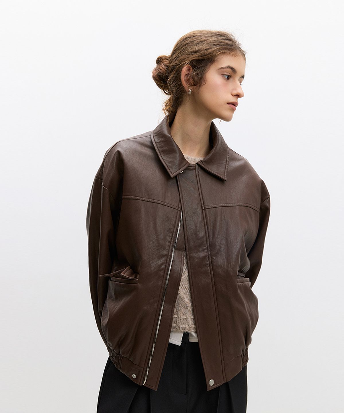 리리수(LILISU) Parker Jacket / Brown