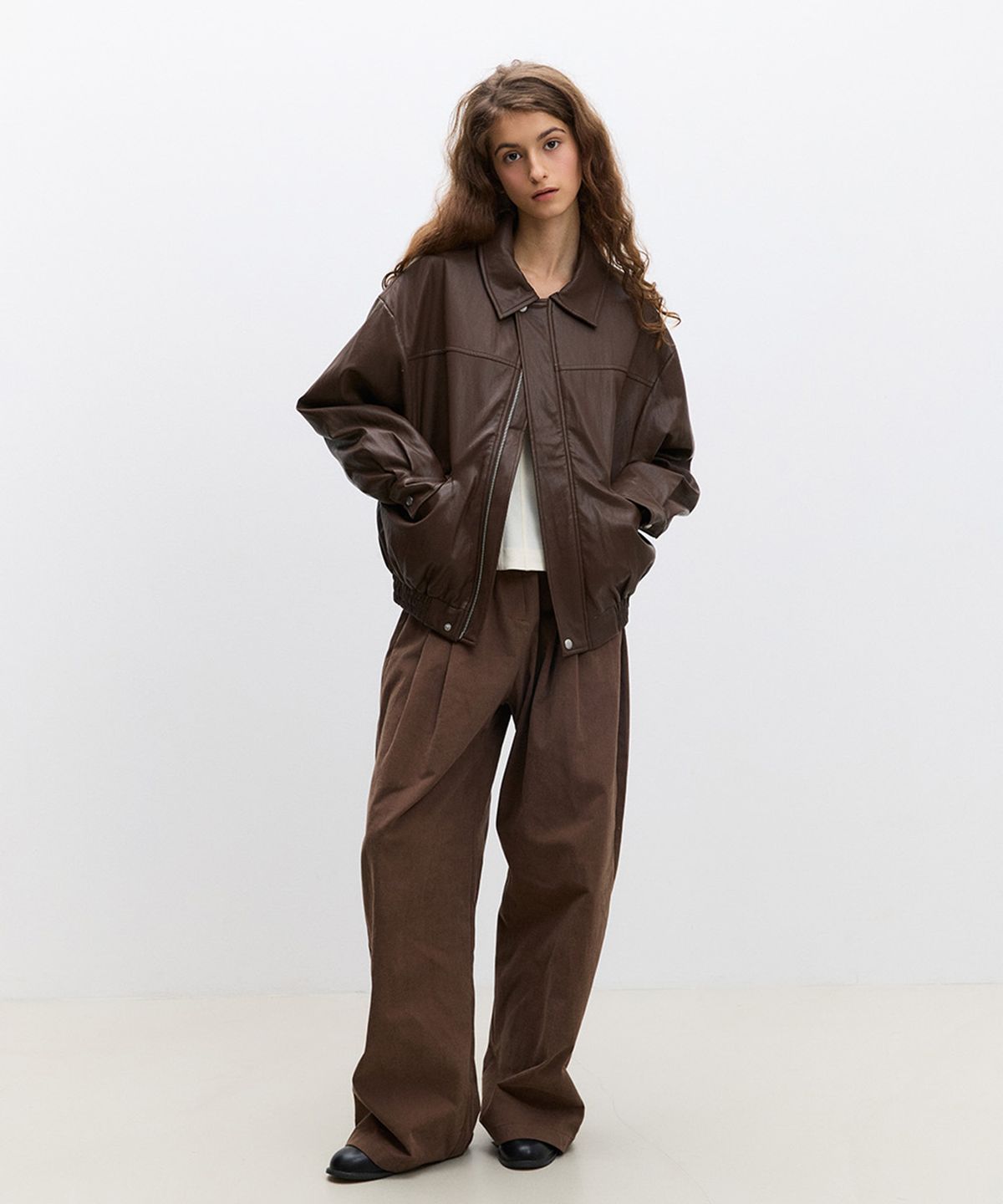 리리수(LILISU) Parker Jacket / Brown