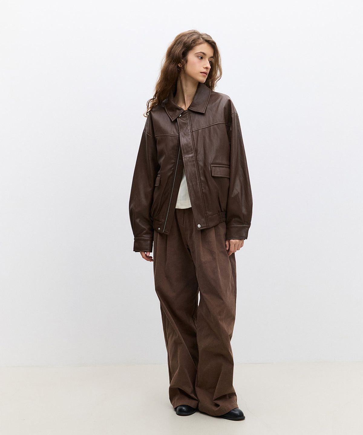 리리수(LILISU) Parker Jacket / Brown