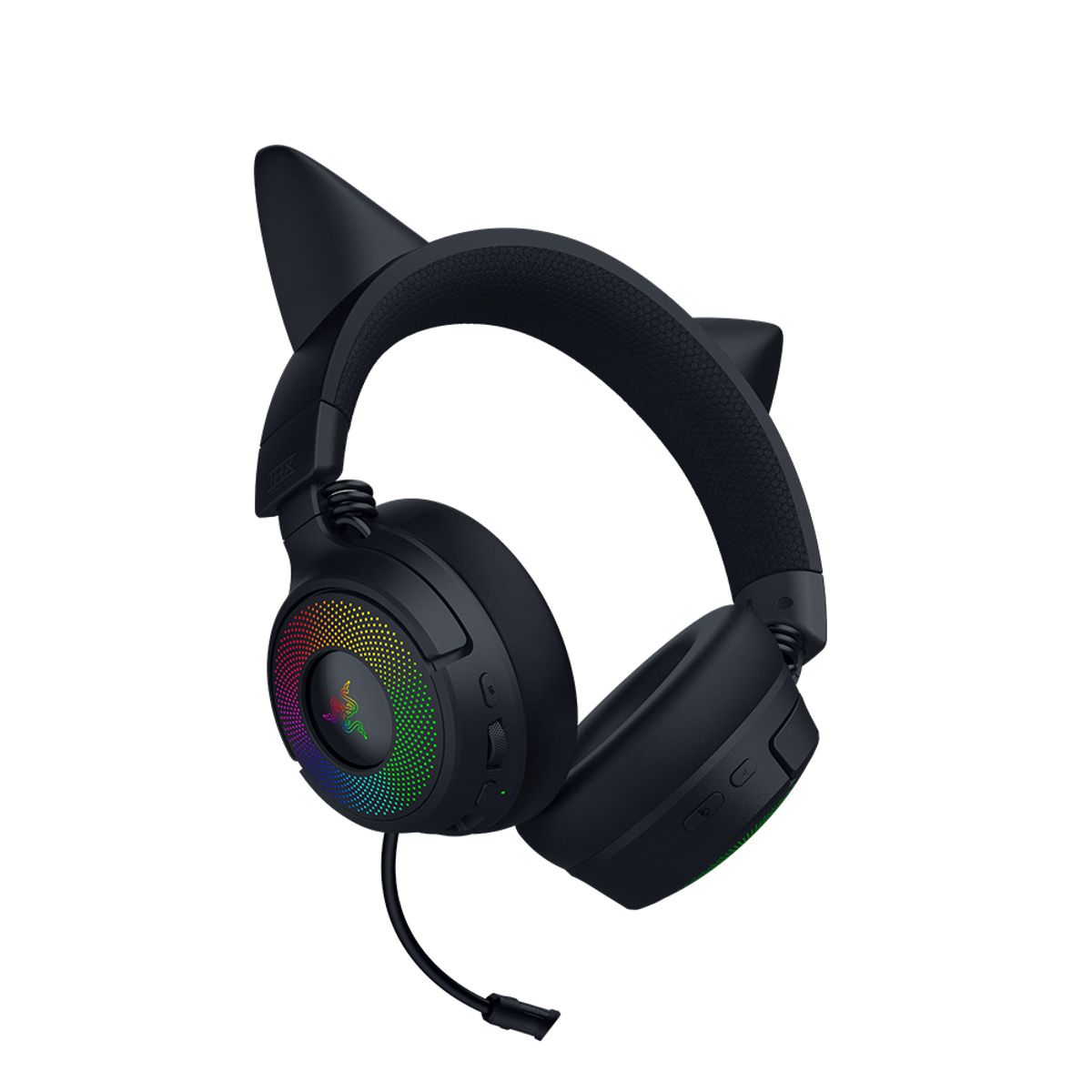 레이저(RAZER) 레이저코리아 Kraken Kitty V3 Pro Black 크라켄 키티 V3 프로 블랙 무선 게이밍 헤드셋