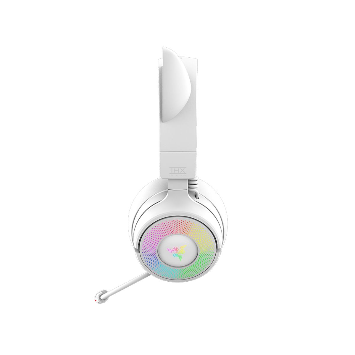 레이저(RAZER) 레이저코리아 Kraken Kitty V3 Pro White 크라켄 키티 V3 프로 화이트 무선 게이밍 헤드셋