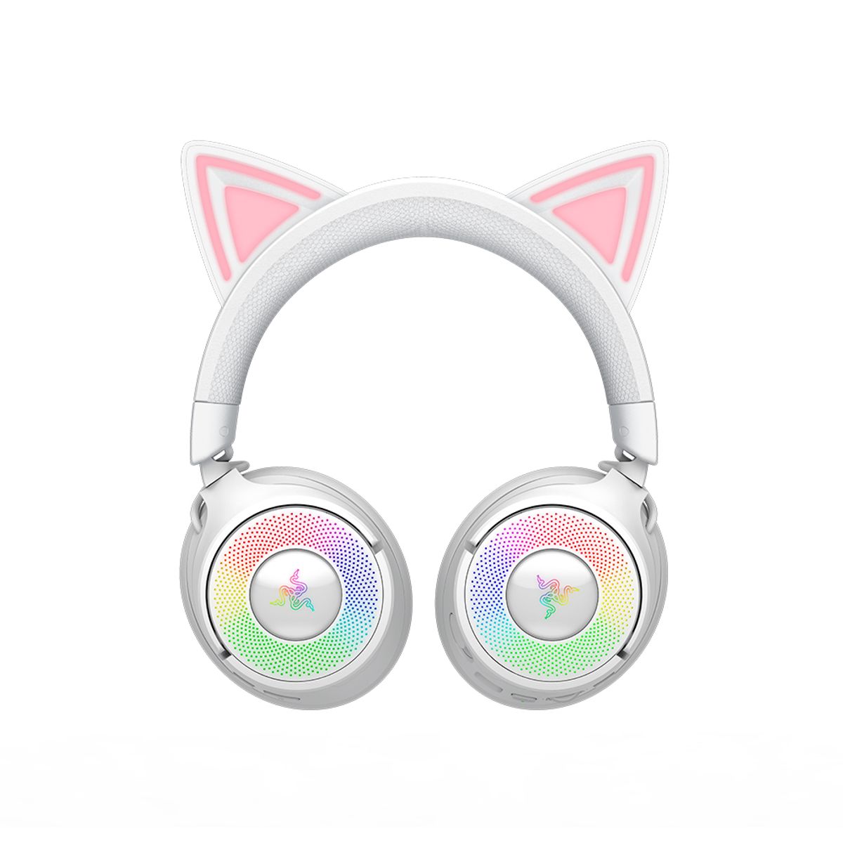 레이저(RAZER) 레이저코리아 Kraken Kitty V3 Pro White 크라켄 키티 V3 프로 화이트 무선 게이밍 헤드셋