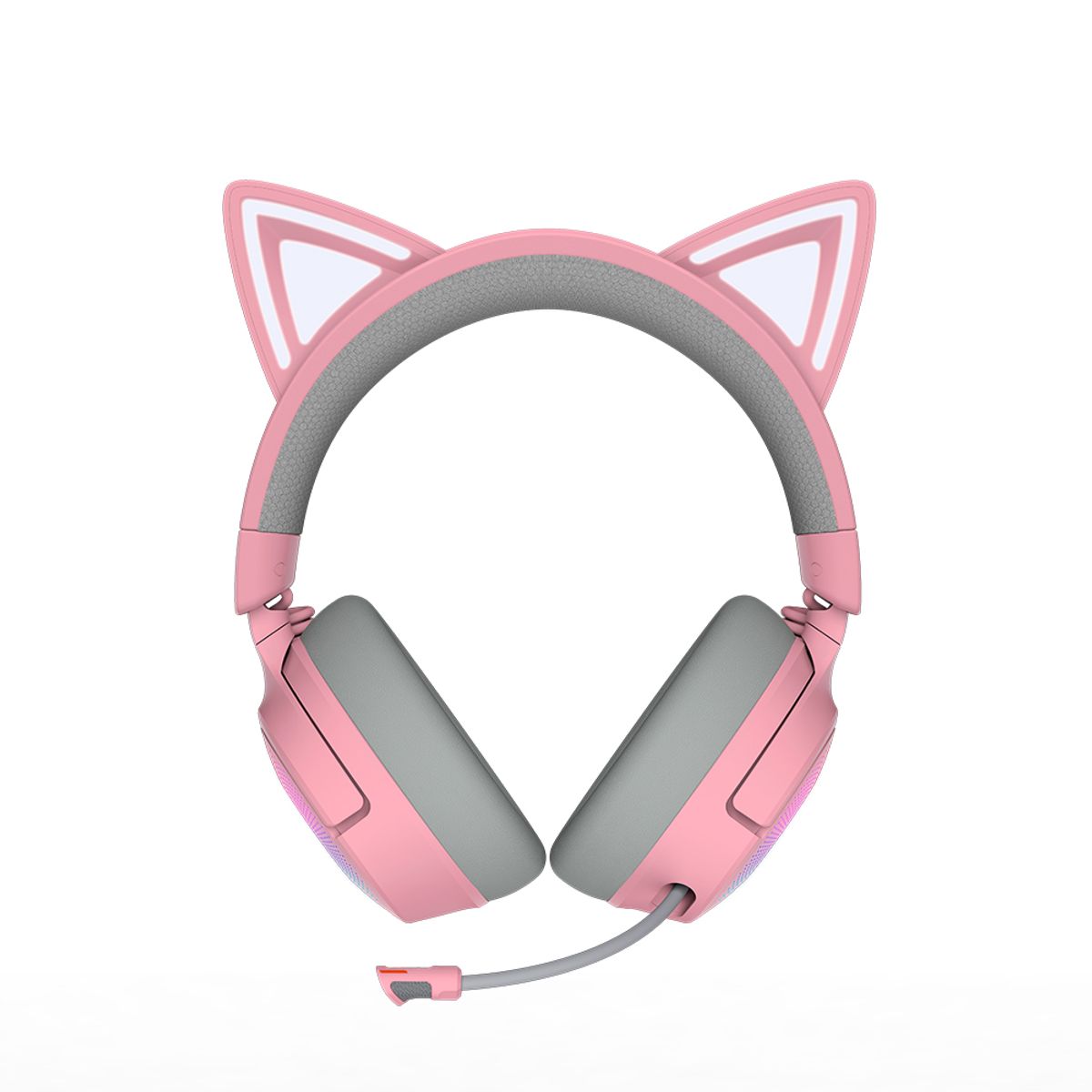 레이저(RAZER) 레이저코리아 Kraken Kitty V3 Pro Quartz 크라켄 키티 V3 프로 쿼츠 무선 게이밍 헤드셋