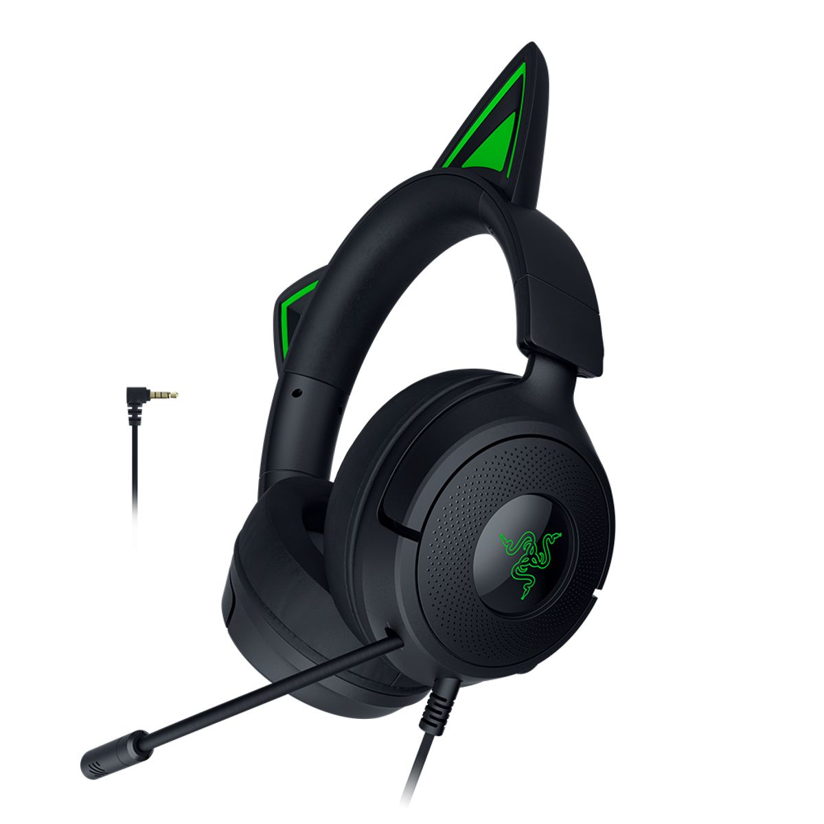 레이저(RAZER) 레이저코리아 Kraken Kitty V3 X Black 크라켄 키티 V3 X 블랙 게이밍 헤드셋
