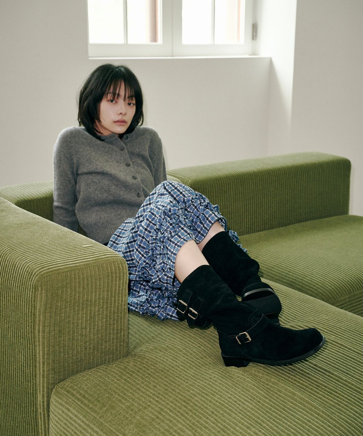 바이아덜스(BYOTHERS) (Leather)Rollton boots