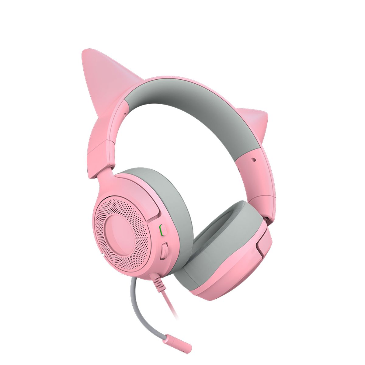 레이저(RAZER) 레이저코리아 Kraken Kitty V3 X Quartz 크라켄 키티 V3 X 쿼츠 게이밍 헤드셋