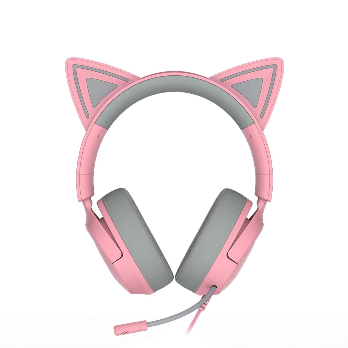 레이저(RAZER) 레이저코리아 Kraken Kitty V3 X Quartz 크라켄 키티 V3 X 쿼츠 게이밍 헤드셋