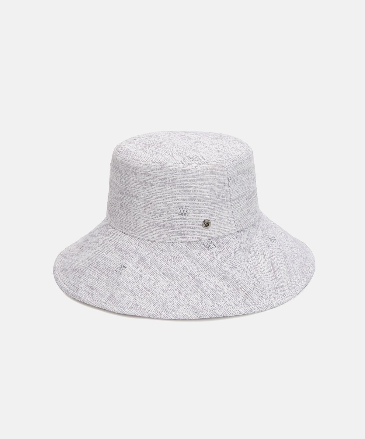 화이트샌즈(WHITE SANDS) 린넨 로고 쟈카드 버킷햇 린도스 (4 colors)