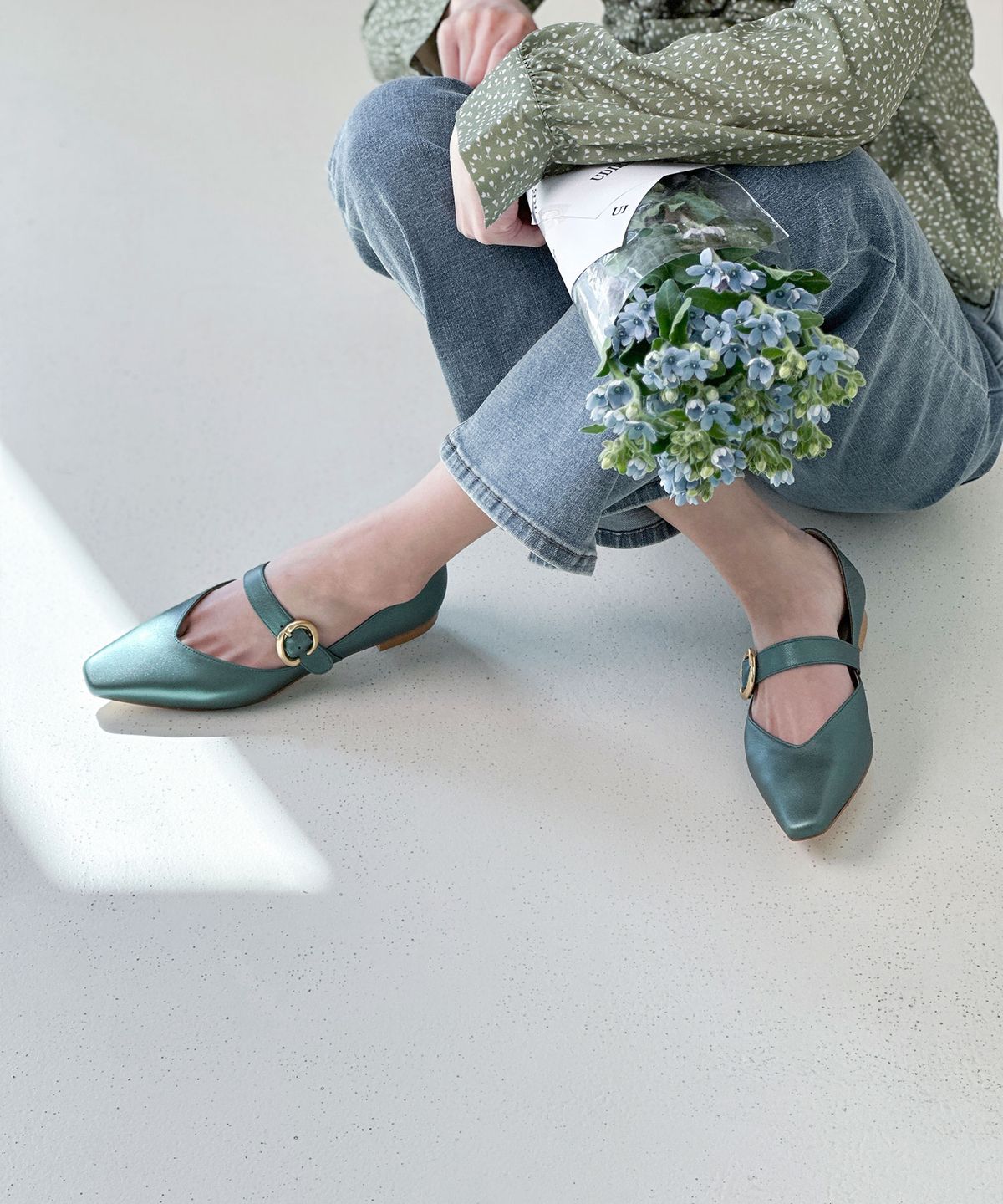 우디레(UDIRE) Erba_Mary Jane_Green(UFB1PJ01GR)