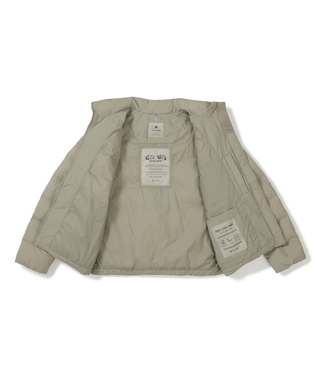 스노우피크 어패럴(SNOWPEAK APPAREL) 랜드에어 여성 스탠드넥 경량 다운 자켓 (S25WWGDJ41) Teal Khaki