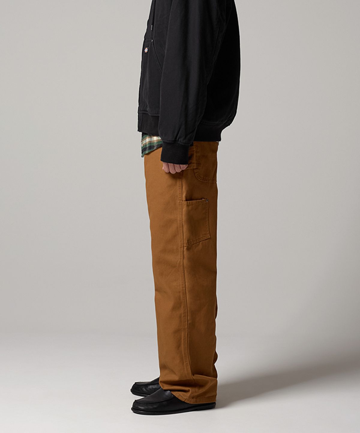 디키즈(DICKIES) 샌디드 덕 유틸리티 팬츠 Brown Duck