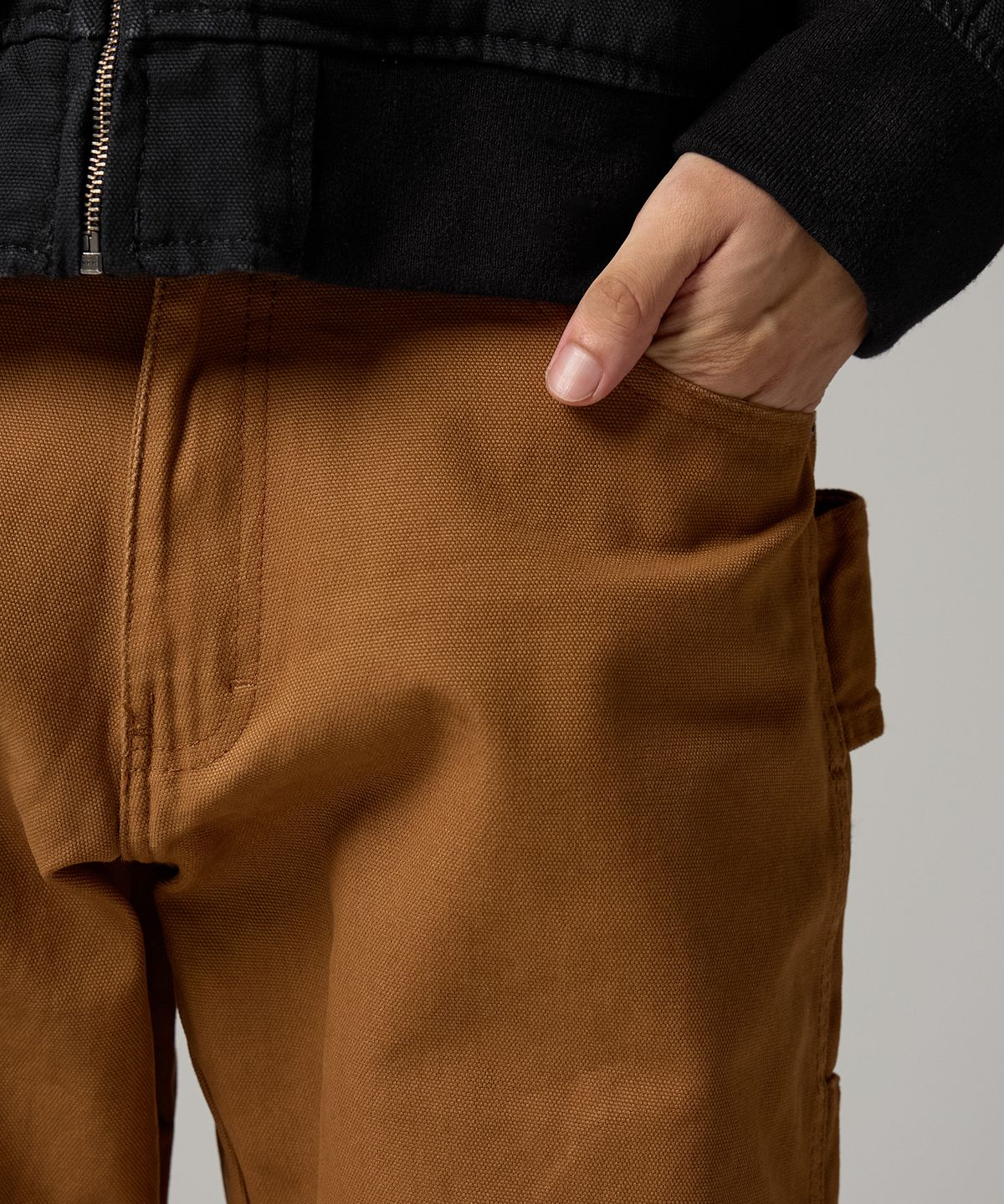 디키즈(DICKIES) 샌디드 덕 유틸리티 팬츠 Brown Duck