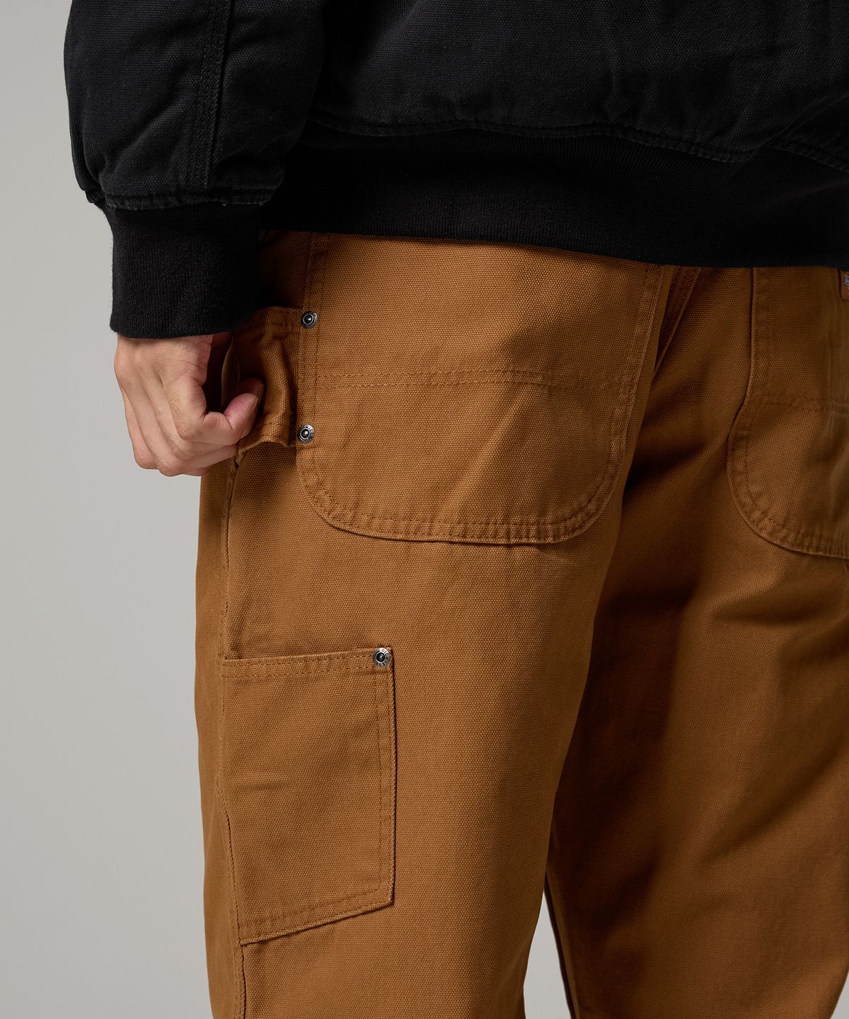 디키즈(DICKIES) 샌디드 덕 유틸리티 팬츠 Brown Duck