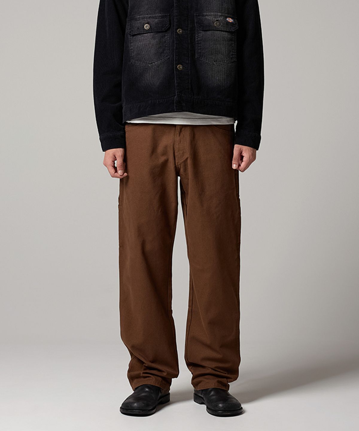 디키즈(DICKIES) 샌디드 덕 유틸리티 팬츠 Timber