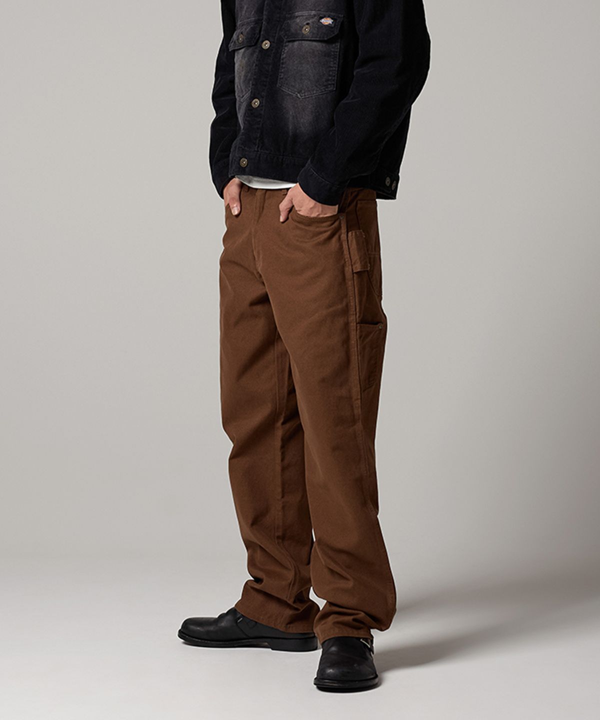 디키즈(DICKIES) 샌디드 덕 유틸리티 팬츠 Timber