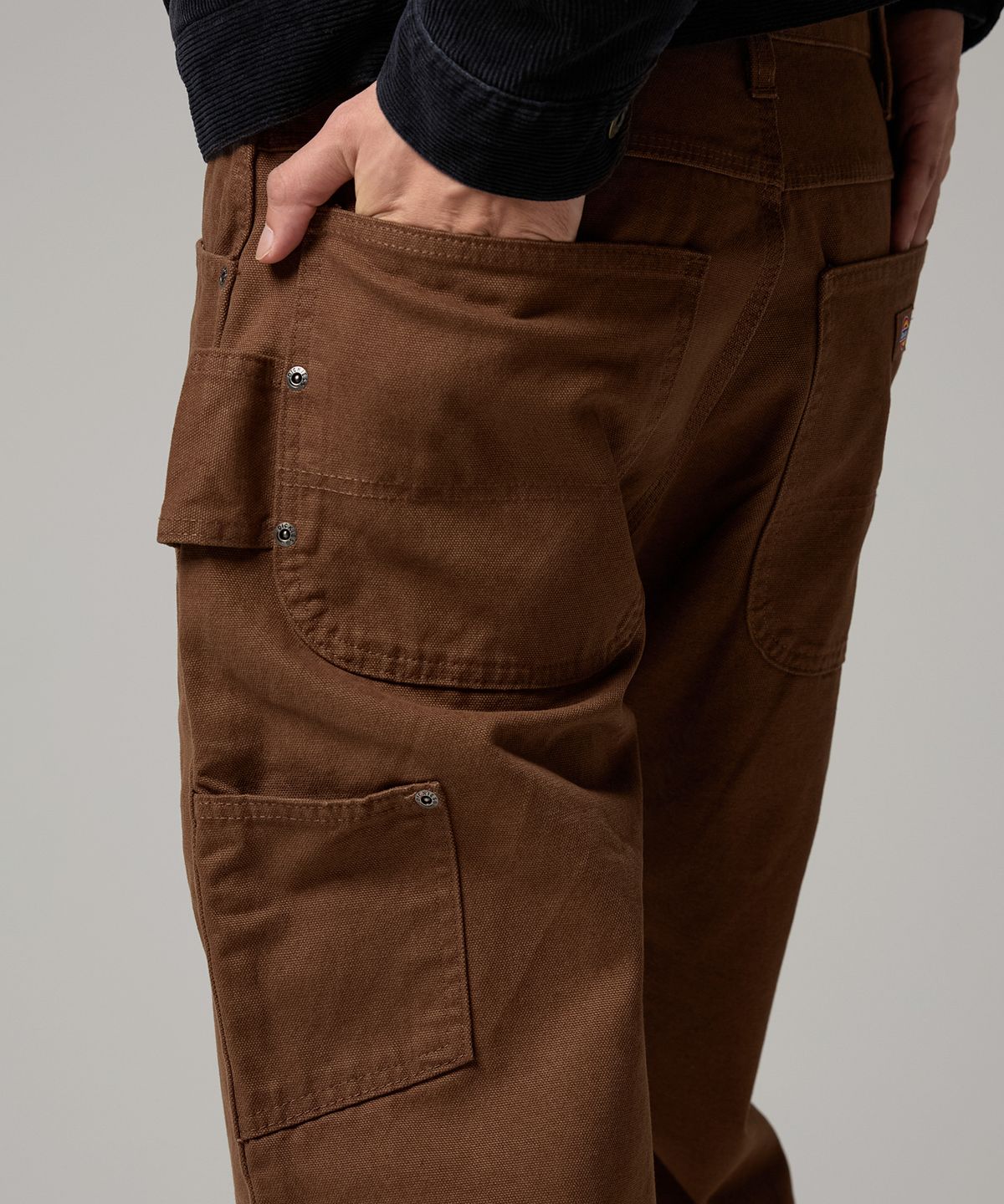디키즈(DICKIES) 샌디드 덕 유틸리티 팬츠 Timber