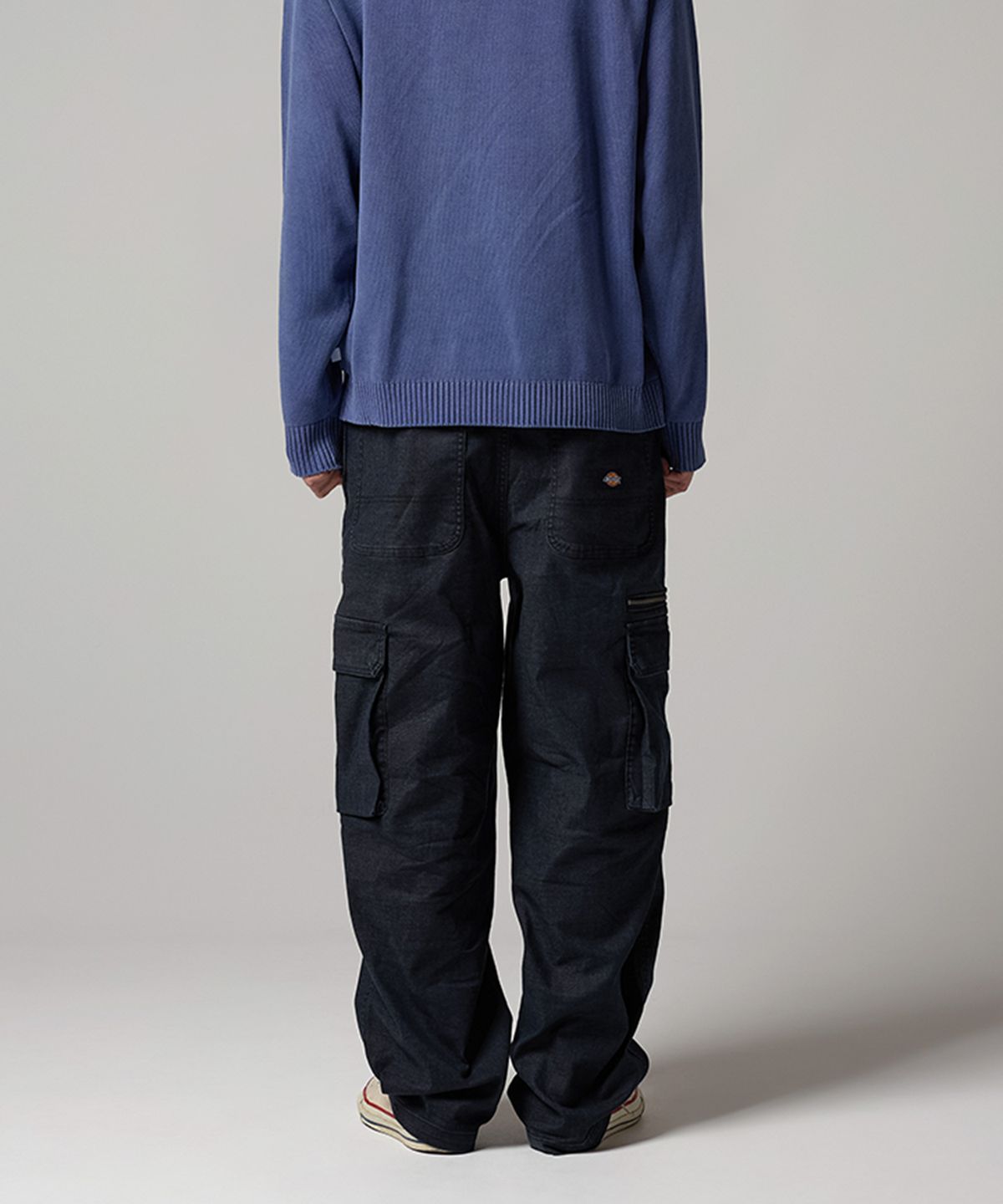디키즈(DICKIES) 캔버스 카고 팬츠 Black