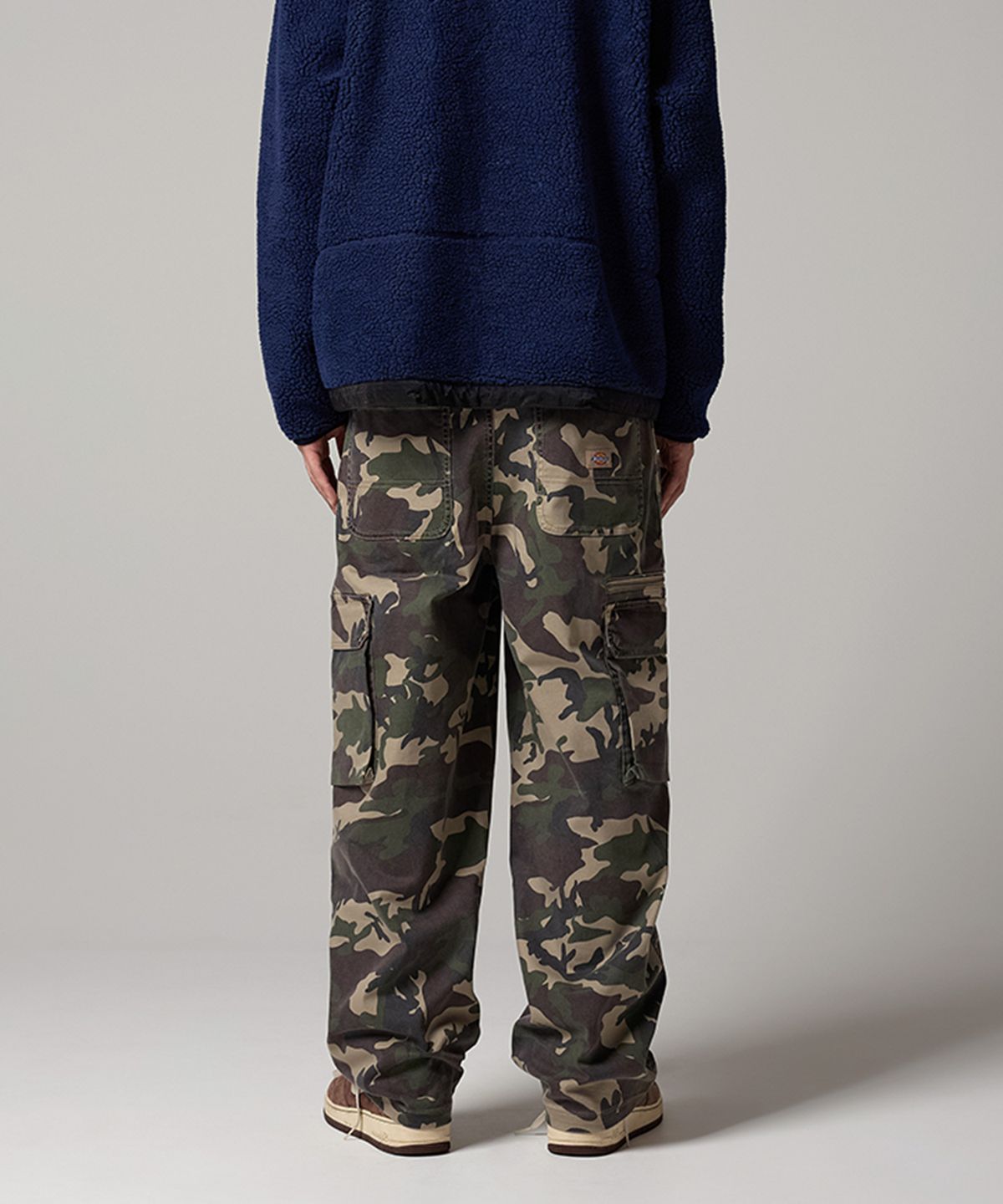 디키즈(DICKIES) 캔버스 카고 팬츠 Camouflage
