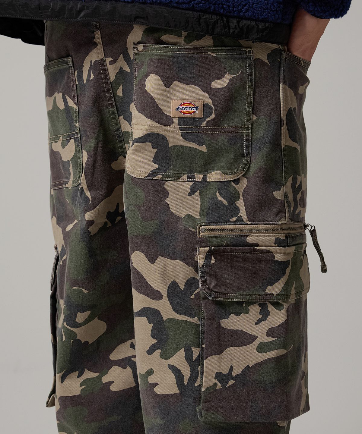 디키즈(DICKIES) 캔버스 카고 팬츠 Camouflage