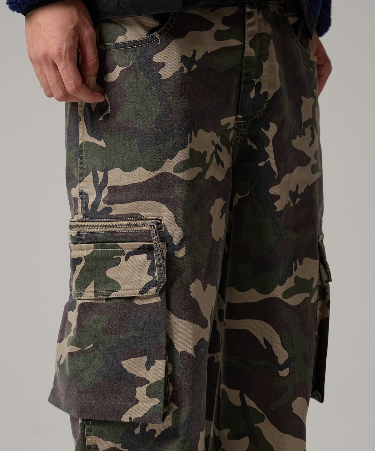 디키즈(DICKIES) 캔버스 카고 팬츠 Camouflage