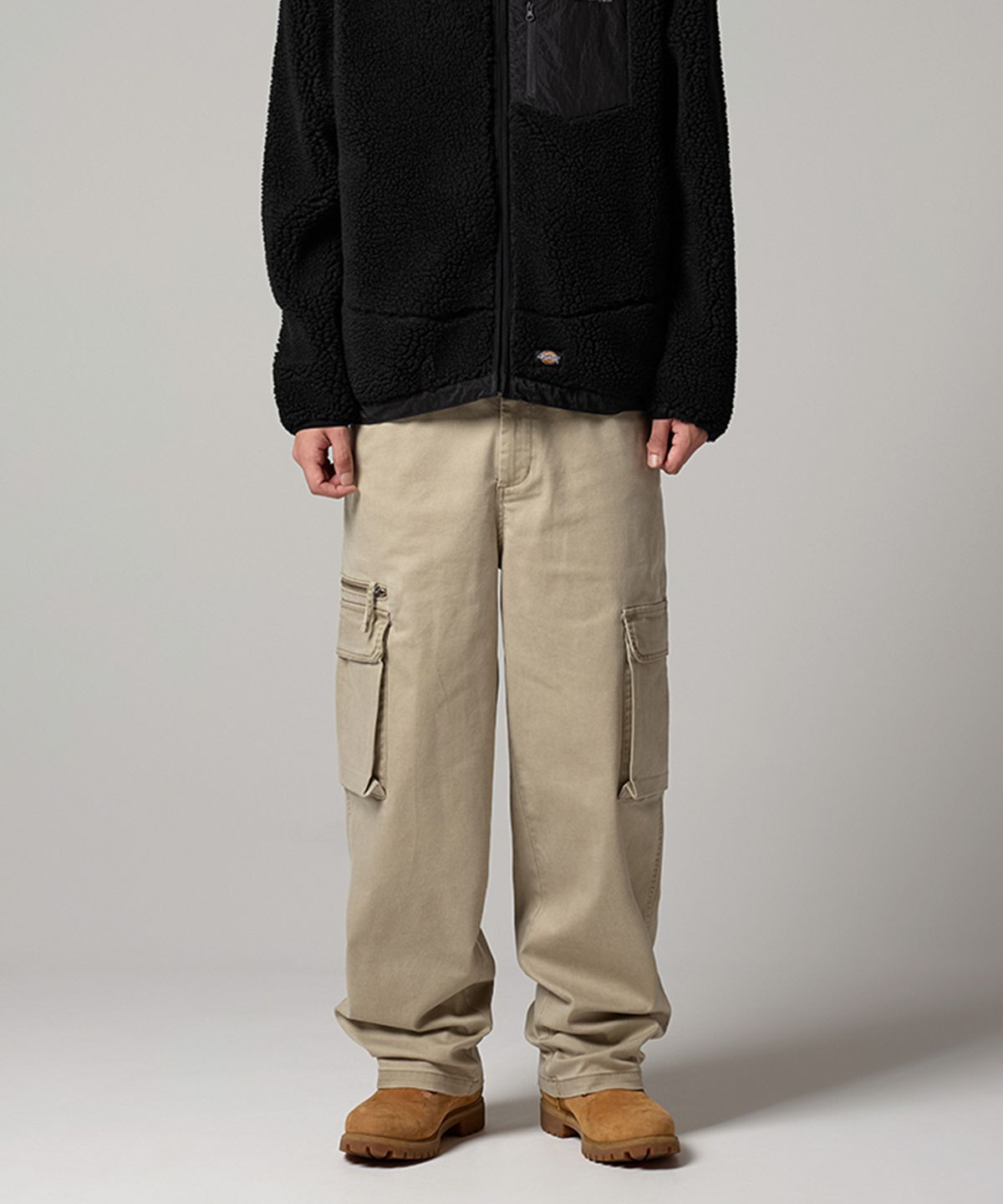 디키즈(DICKIES) 캔버스 카고 팬츠 Desert Sand