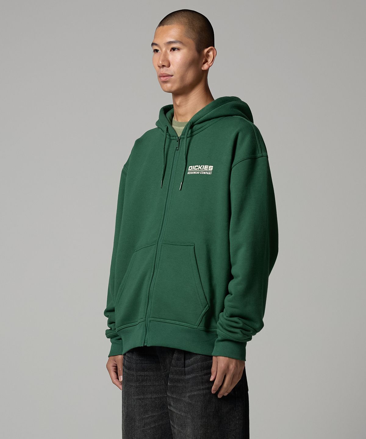 디키즈(DICKIES) 볼리바르 후드 집업 Green