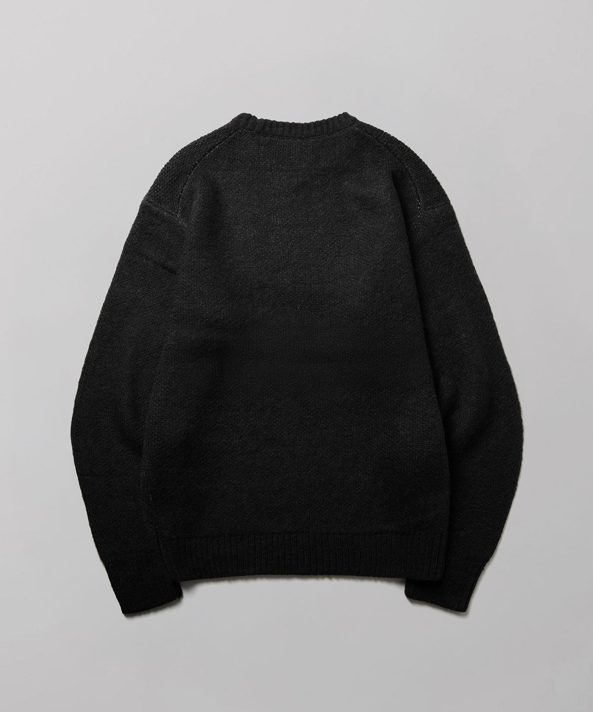 디키즈(DICKIES) 빅 로고 헤어리 니트 Black