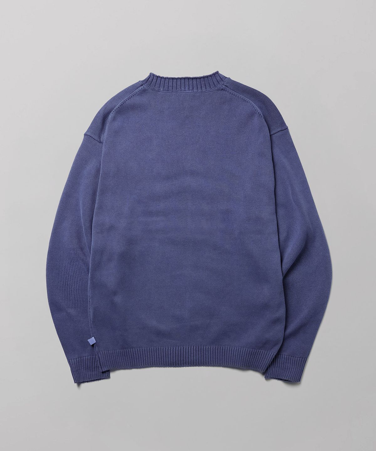 디키즈(DICKIES) 워시드 엠보스드 로고 니트 Blue