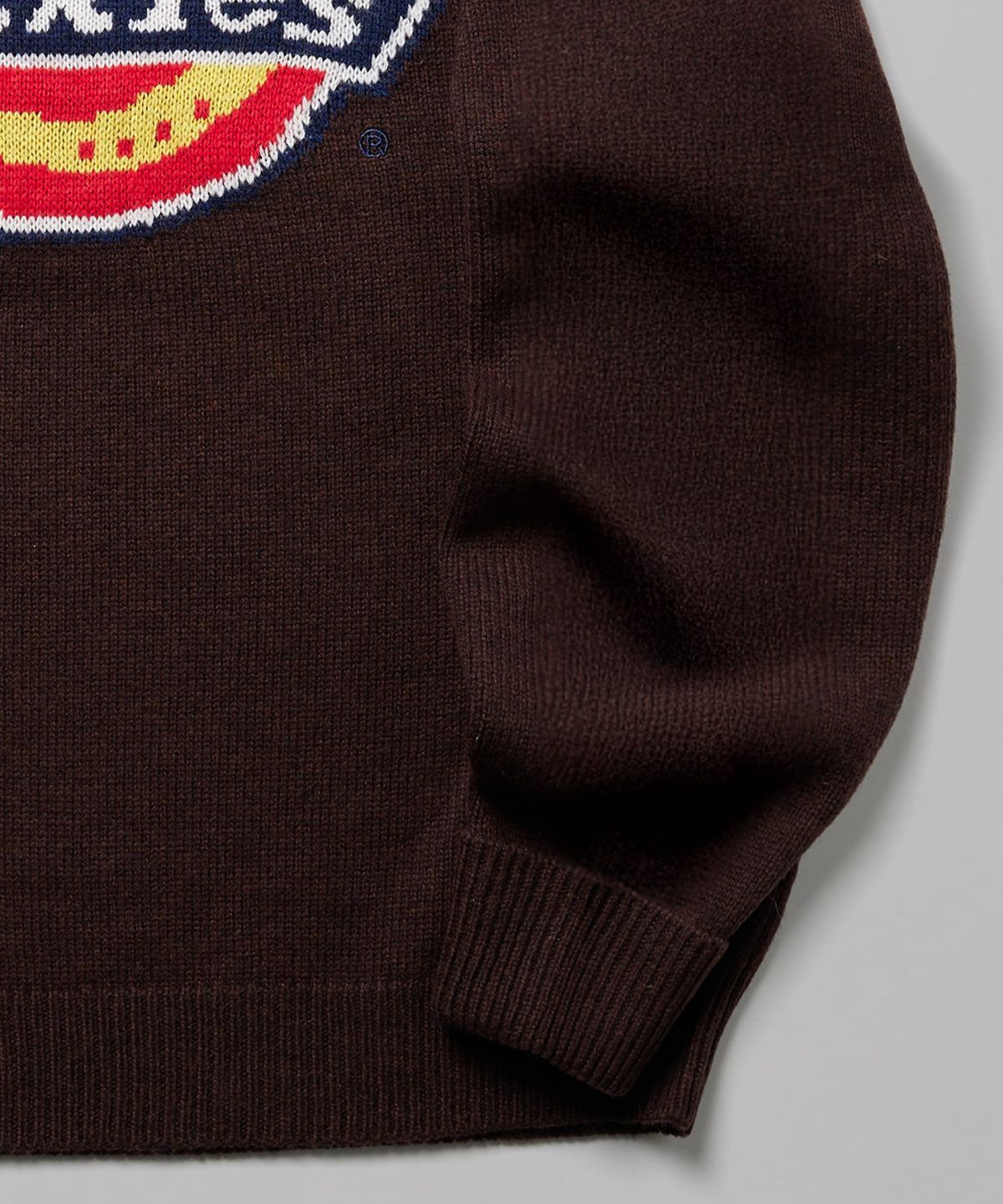 디키즈(DICKIES) 트리 로고 풀오버 니트 Brown