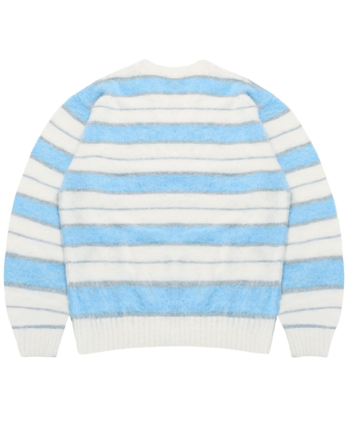 아이돈워너셀(IDWS) Vector Stripe Mohair Knit Ivory