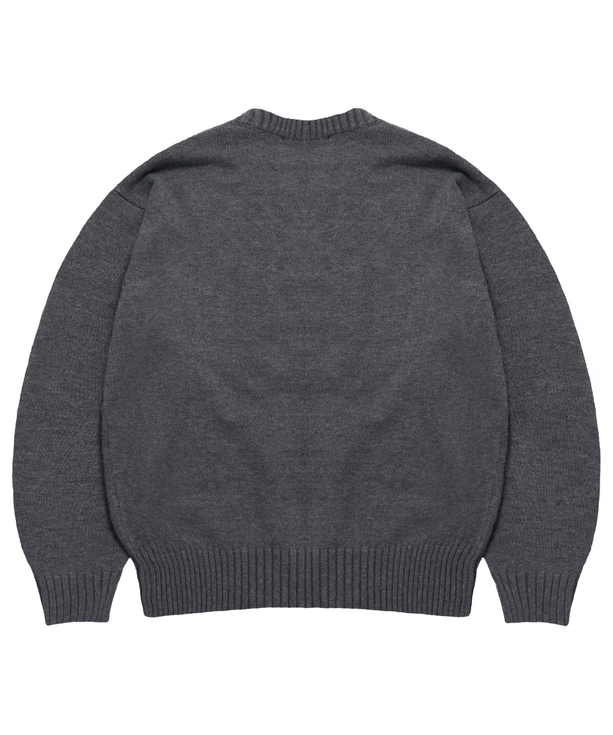 아이돈워너셀(IDWS) Hellride Crewneck Knit Charcoal