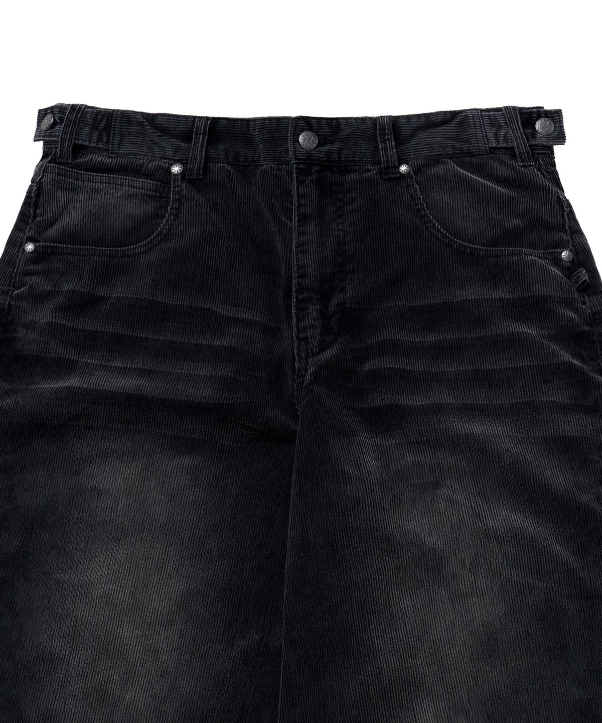아이돈워너셀(IDWS) Viego Corduroy Balloon Pants Black
