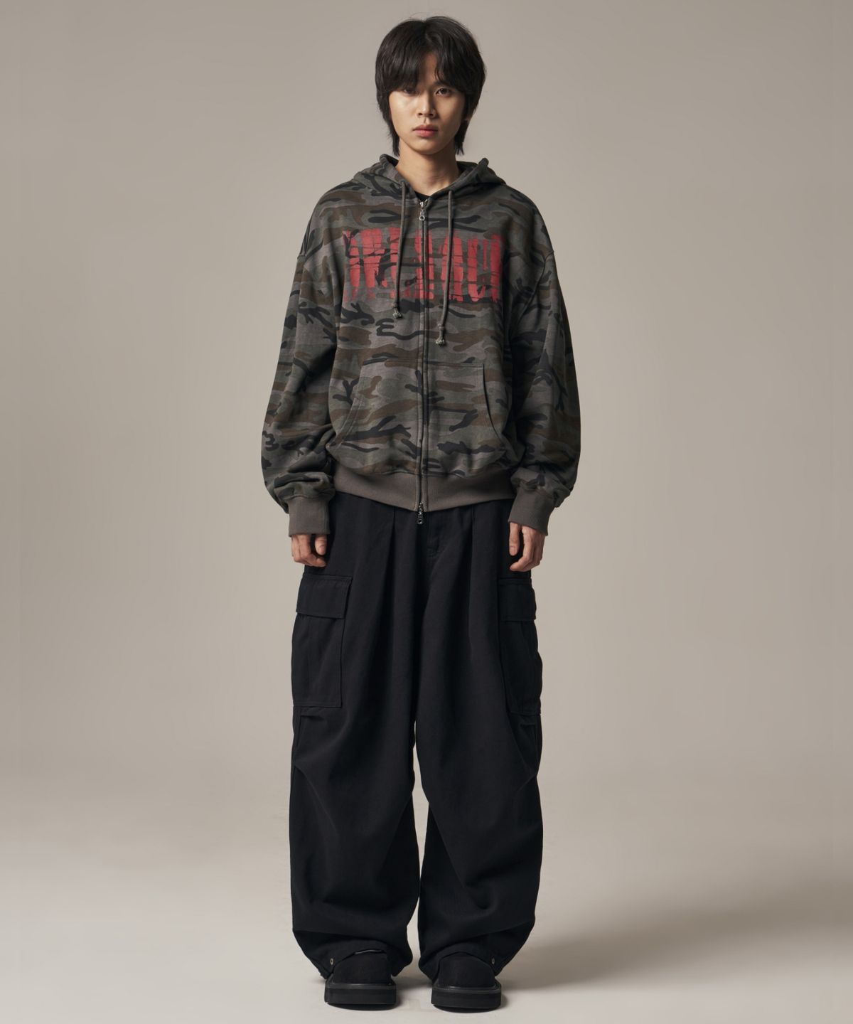 아이돈워너셀(IDWS) Titan Cargo Balloon Pants Black