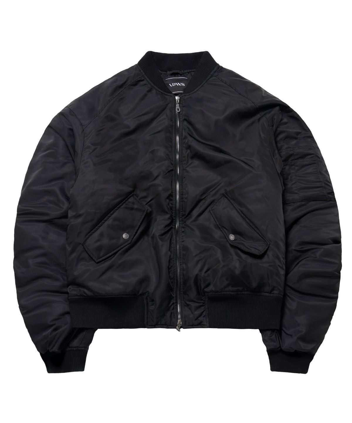 아이돈워너셀(IDWS) Plane Shirring Ma-1 Black