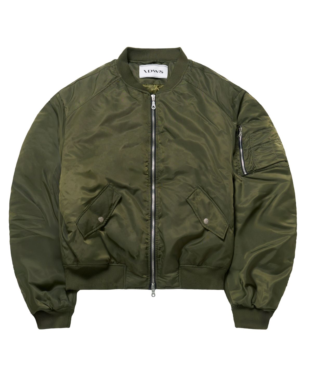 아이돈워너셀(IDWS) Plane Shirring Ma-1 Khaki