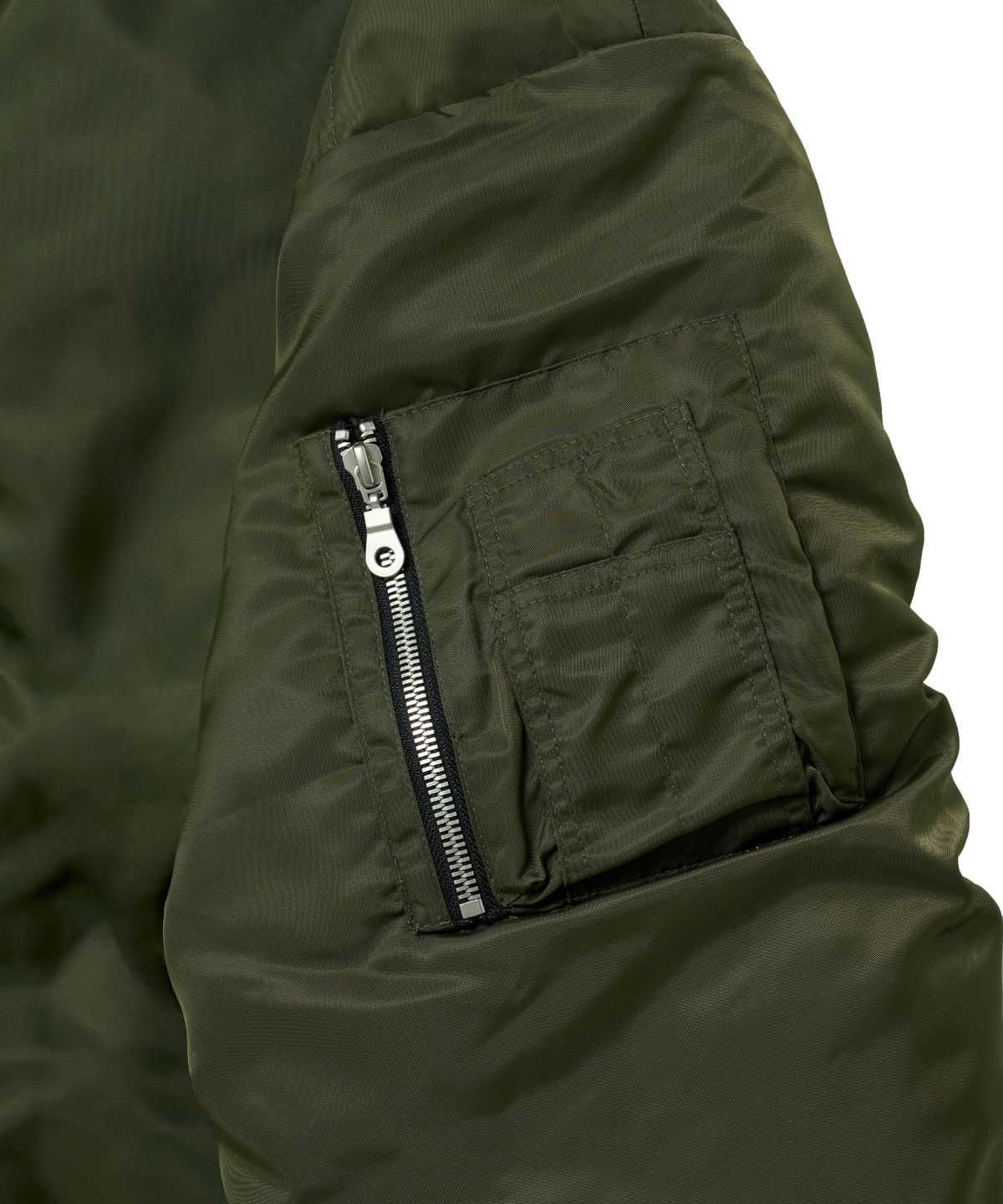 아이돈워너셀(IDWS) Plane Shirring Ma-1 Khaki