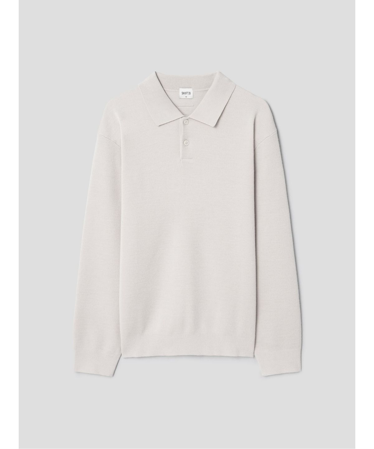 시프트지(SHIFT.G) Polo Neck Sweater  Ivory