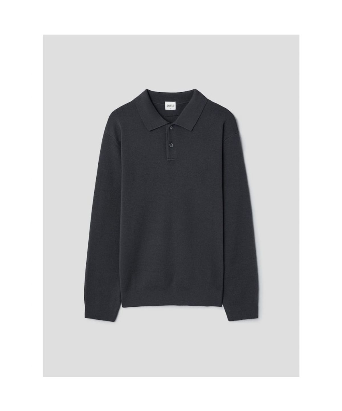 시프트지(SHIFT.G) Polo Neck Sweater  Ash