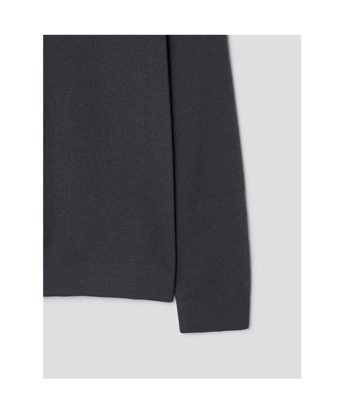시프트지(SHIFT.G) Polo Neck Sweater  Ash