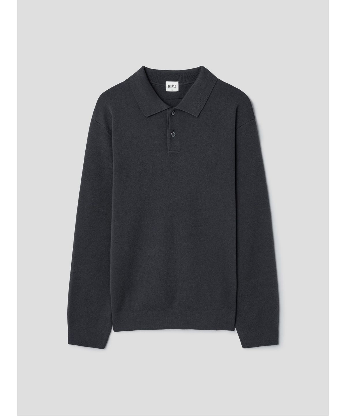 시프트지(SHIFT.G) Polo Neck Sweater  Ash