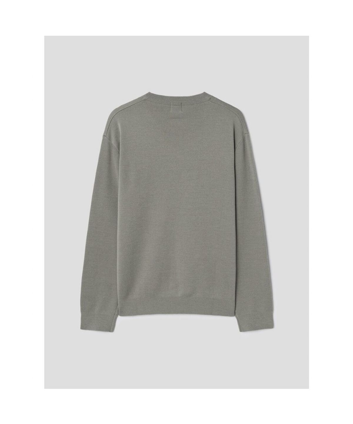 시프트지(SHIFT.G) Basic Crewneck Sweater  Khaki