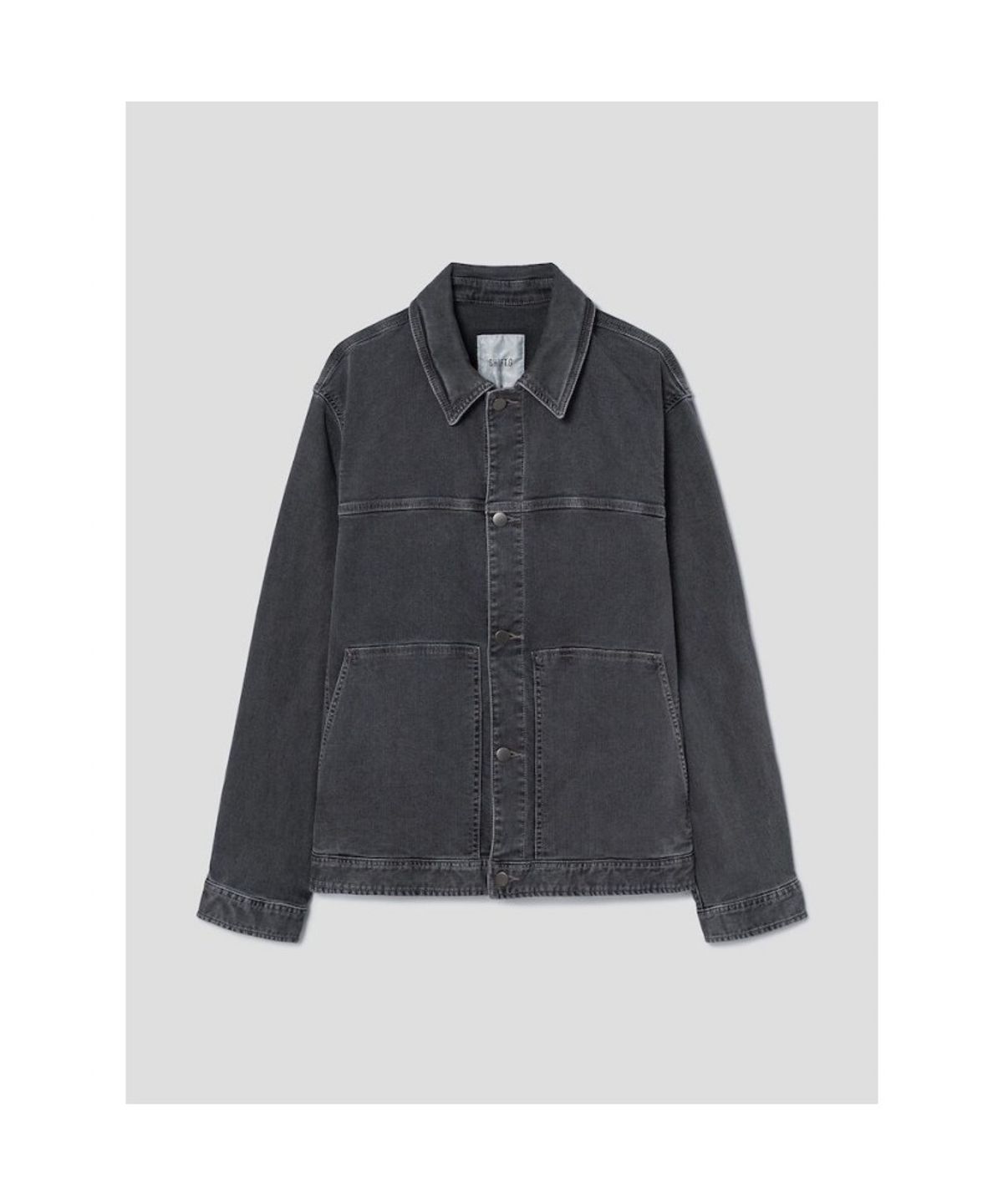 시프트지(SHIFT.G) Mallet Denim Trucker Jacket  Grey