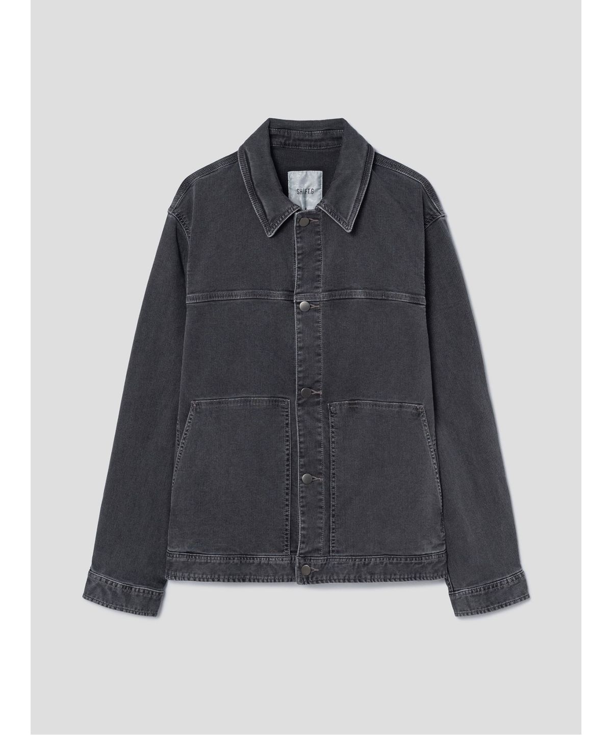 시프트지(SHIFT.G) Mallet Denim Trucker Jacket  Grey
