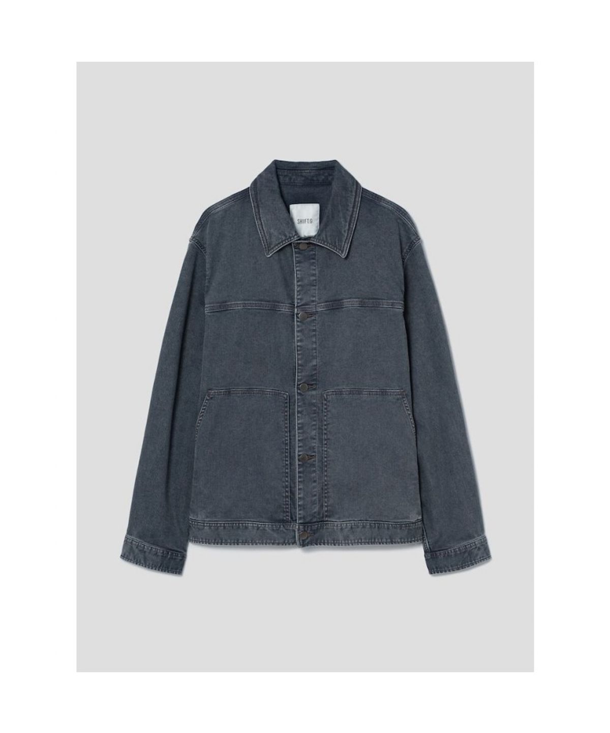 시프트지(SHIFT.G) Mallet Denim Trucker Jacket  Navy