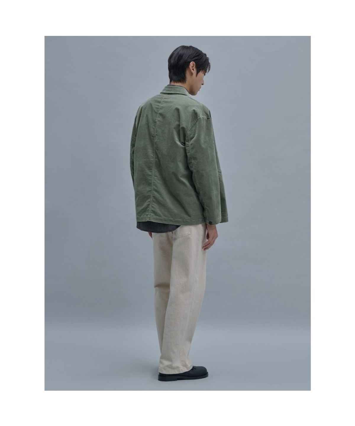 시프트지(SHIFT.G) Relaxed Cotton Coverall  Khaki