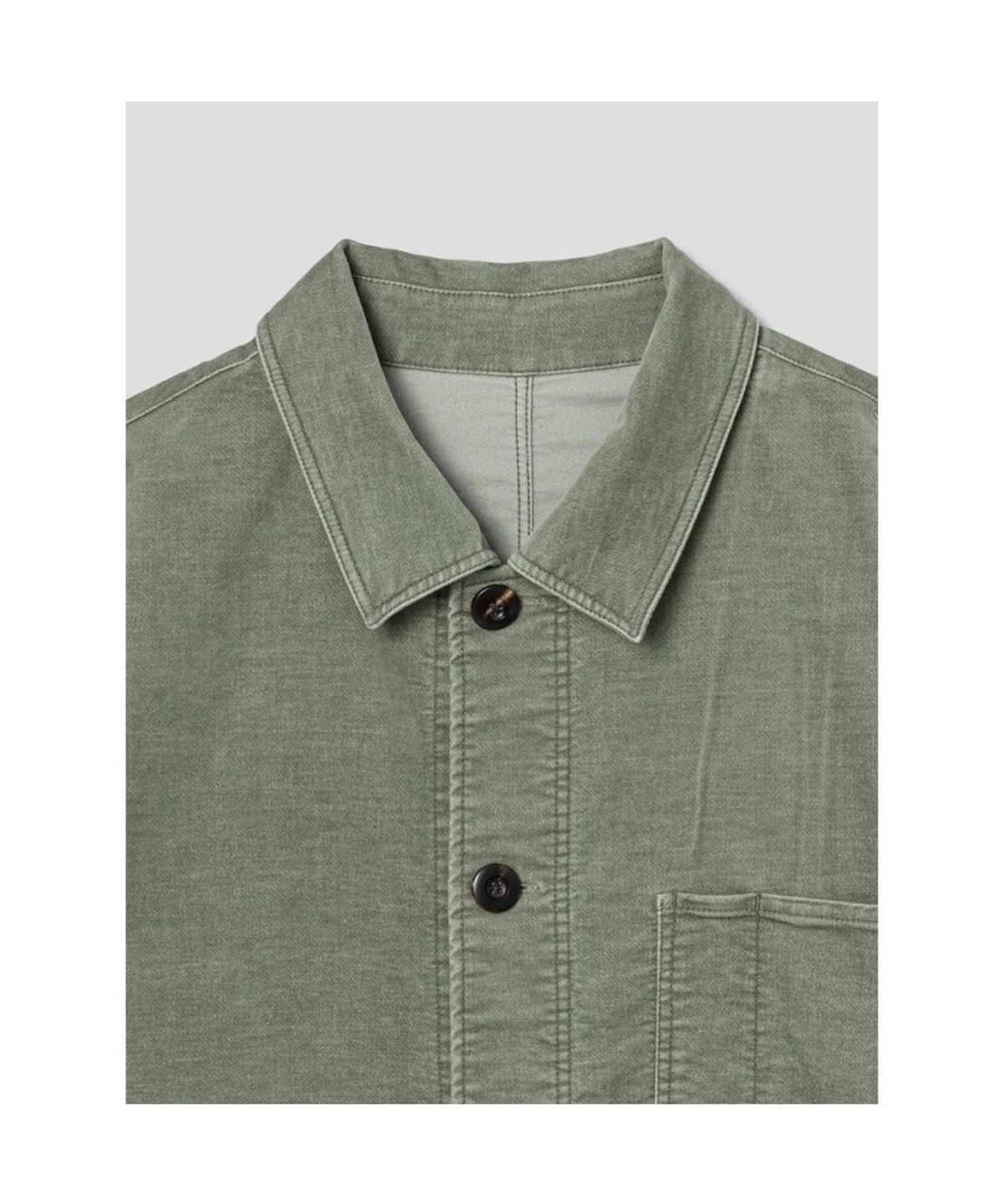 시프트지(SHIFT.G) Relaxed Cotton Coverall  Khaki